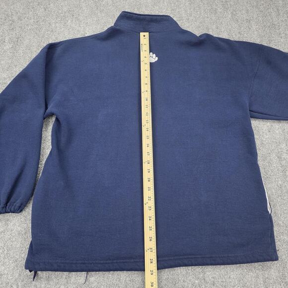 Vintage Penn State Sweatshirt Mens XL Blue 1/4 Zip Russell Athletic Pullover USA - Picture 6 of 16